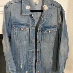 Light Wash Jean Jacket size M